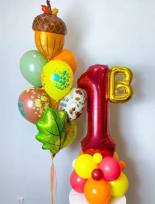 №34 Фонтан + Цифра с буквой — 1 сентября, Лавка Шаров Мытищи