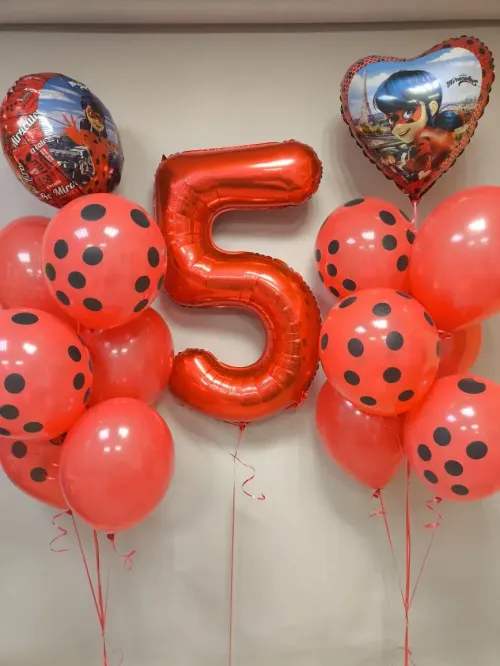№34 Цифры + Два фонтана — для девочки, Лавка Шаров Мытищи
