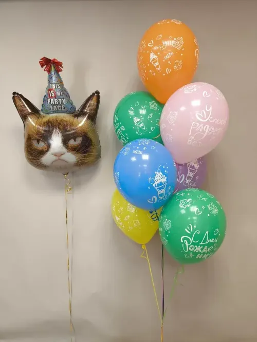 №42 Фигура + Фонтан — для мальчика, Лавка Шаров Мытищи