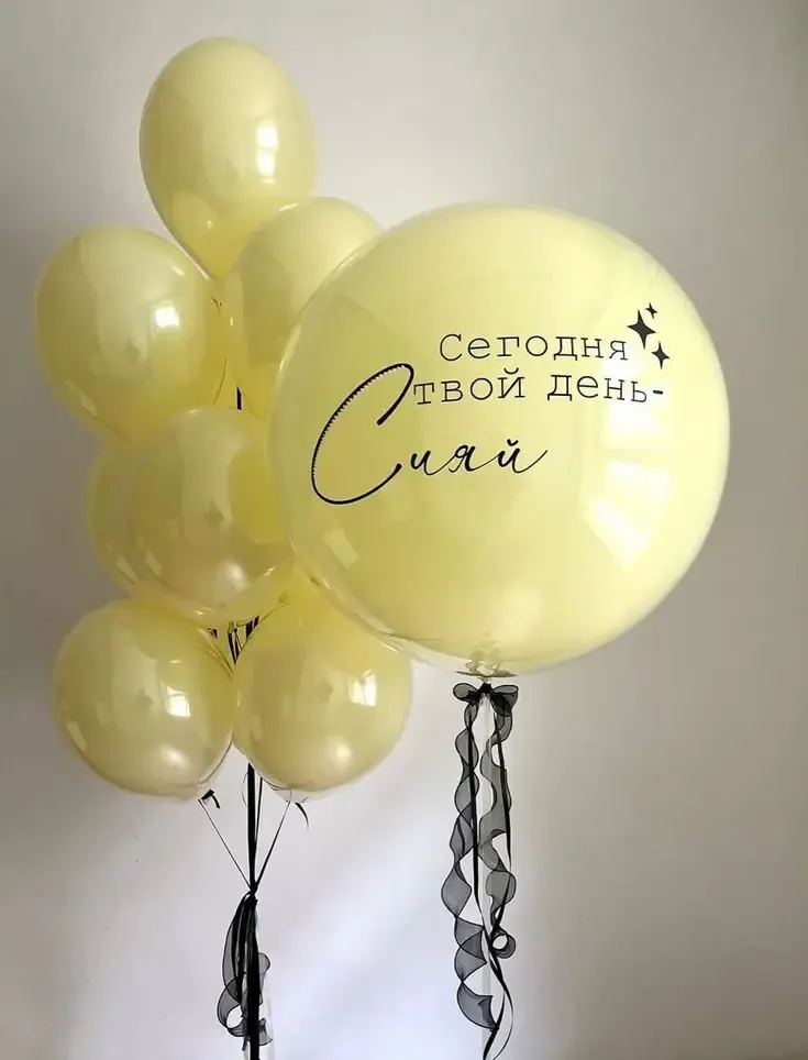№7 Шар + Фонтан — для неё, Лавка Шаров Мытищи